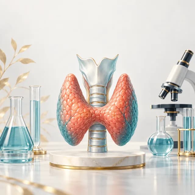 Medical illustration for Thyroid Function; illustrative, not a diagnostic image.